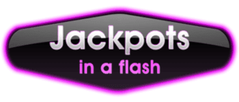 Jackpots in a Flash Logo